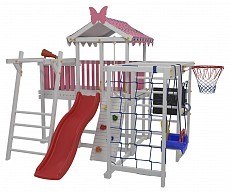 Комплекс игровой ДК1Р, розовый, серый. Фото №2