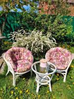 Подушка на кресло "Багама" авторская (с рисунком) фото Подушка на кресло "Багама" авторская (с рисунком). Фото №1