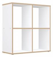 Стеллаж Polini Home Smart, белый. Фото №1