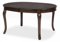 Стол раскладной Royal ( RY-T6EX ) дерево гевея/мдф, 150+44х106х75см, Tobacco. Фото №1