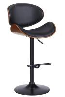 Стул барный JY1076 черный/черный. Фото №1