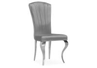Стул на металлокаркасе Sally dark grey / steel фото Стул на металлокаркасе Sally dark grey / steel. Фото №1