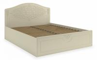 кровать АС-30 (1600*2000) Ассоль плюс с ламелями и п/м ваниль