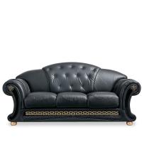 Диван Versace 3-х местный черный. Фото №1