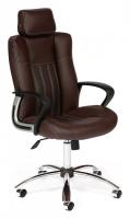 Компьютерное кресло OXFORD хром кож/зам, коричневый/коричневый перфорированный, 36-36/36-36/06 (id:  ) фото Компьютерное кресло OXFORD хром кож/зам, коричневый/коричневый перфорированный, 36-36/36-36/06 (id:  ). Фото №1