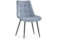 Стул Sidra light blue / black