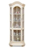 Шкаф с витриной (угловой) Ноктюрн ГМ 5268. Фото №1