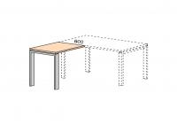 Стол приставной Европа Лайт