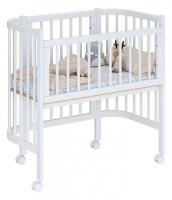 Кроватка Polini kids Simple 105, белый. Фото №1