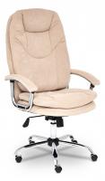 Кресло SOFTY LUX  флок , бежевый, 7