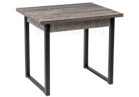 Стол деревянный Форли дуб рошелье / черный матовый фото Стол деревянный Форли дуб рошелье / черный матовый. Фото №1