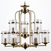 Подвесная люстра Eurosvet Consul 60040/9 античная бронза. Фото №1