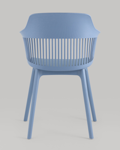 Стул Crocus с подушкой велюр голубой фото Стул Crocus с подушкой велюр голубой. Фото №7