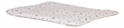 Матрас пеленальный Polini kids Звезды, белый. Фото №3