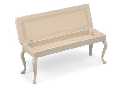 Банкетка Хиль дуб сонома / ткань бежевая. Фото №4