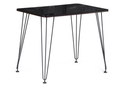 Стол стеклянный Хумфри черный. Фото №2