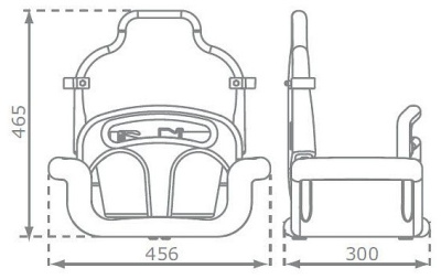 Качели детские Капризун, желтый. Фото №5
