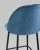 Стул полубарный Марсель велюр пыльно-синий фото Стул полубарный Марсель велюр пыльно-синий. Фото №8