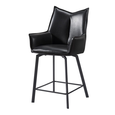 Полубарный стул SOHO черный. Фото №2