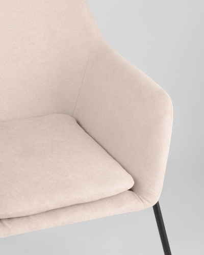Кресло Шелфорд светло-розовое. Фото №10