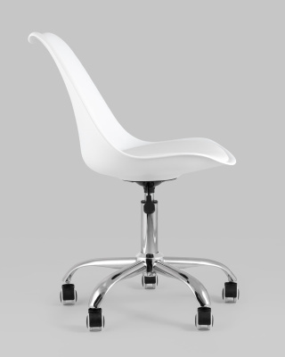 Стул офисный BLOK NEW пластиковый белый фото Стул офисный BLOK NEW пластиковый белый. Фото №4