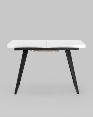 Стол обеденный Йорк раскладной 120-160*80 белый. Фото