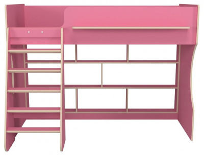 Кровать-чердак Р432-П Капризун 1, розовый фото Кровать-чердак Р432-П Капризун 1, розовый. Фото №4