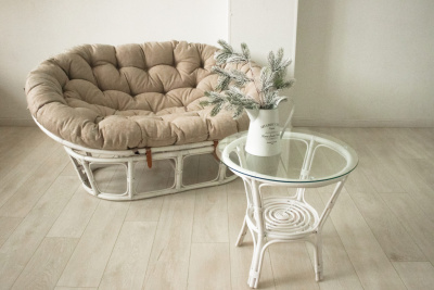 Подушка на диван Мамасан, цвет: бежевый. Фото