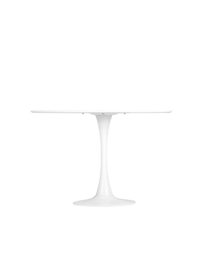 Стол Tulip 100, белый. Фото №4