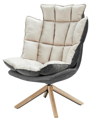 Дизайнерское кресло DC-1565С (бежевое) BEIGE. Фото №2