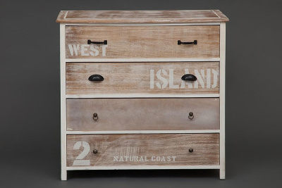 Комод с 4 ящиками Island HX16-008NS фото Комод с 4 ящиками Island HX16-008NS. Фото №5