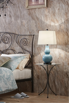 Тумба прикроватная ESF TDFN007-S TD03  черная с медным фото Тумба прикроватная ESF TDFN007-S TD03  черная с медным. Фото №4