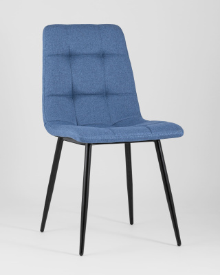 Стул Вольт рогожка синий. Фото №3