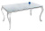 Стол стеклянный Sondal 160 белый
