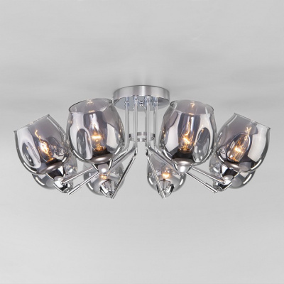 Потолочная люстра Eurosvet Marci 30164/8 хром фото Потолочная люстра Eurosvet Marci 30164/8 хром. Фото №2