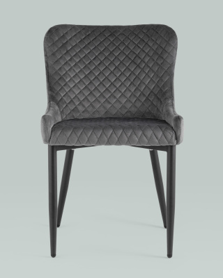 Стул Ститч велюр серый фото Стул Ститч велюр серый. Фото №5