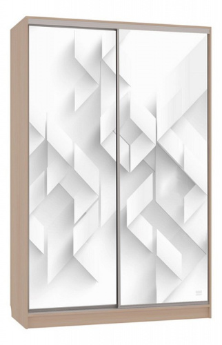 Рио 7-600 59 (полки справа) дуб млечный. Фото №1