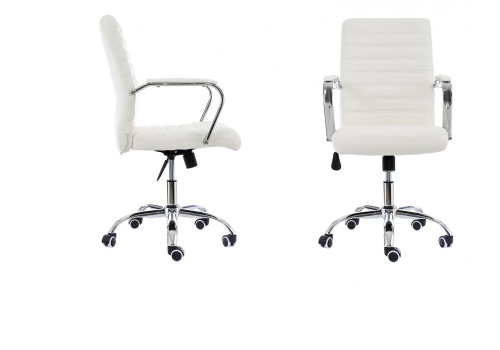 Стул Компьютерное кресло Tongo белое. Фото №2