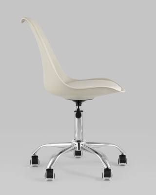 Стул офисный BLOK NEW пластиковый бежевый фото Стул офисный BLOK NEW пластиковый бежевый. Фото №4