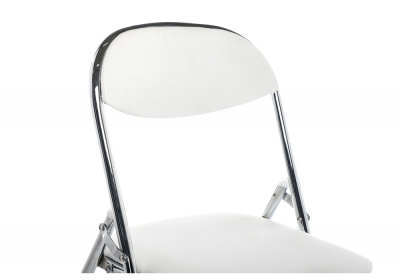 Стул Fold раскладной белый. Фото №3