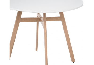 Стол Skandi 80 белый. Фото №5