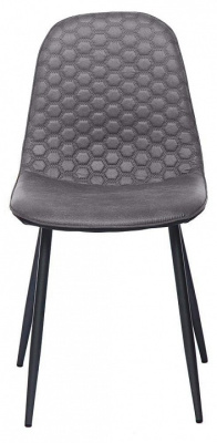 Стул  STORM (mod. 807) металл/вельвет, 46 х 53 х 87 х 49 см, серый/антрацит, G062-40 (поставляется по 4 шт). Фото