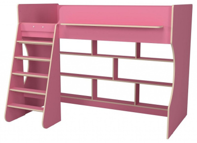 Кровать-чердак Р432-П Капризун 1, розовый фото Кровать-чердак Р432-П Капризун 1, розовый. Фото №3