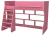 Кровать-чердак Р432-П Капризун 1, розовый фото Кровать-чердак Р432-П Капризун 1, розовый. Фото №3