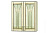 Шкаф настенный Злата ЗТ-3460/МВ