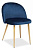 Стул  MELODY (mod. 4997) металл/вельвет, 46 х 47 х 77 х 52 см, темно-синий/натуральное дерево (Поставляется только по 4 шт) фото Стул  MELODY (mod. 4997) металл/вельвет, 46 х 47 х 77 х 52 см, темно-синий/натуральное дерево (Поставляется только по 4 шт)