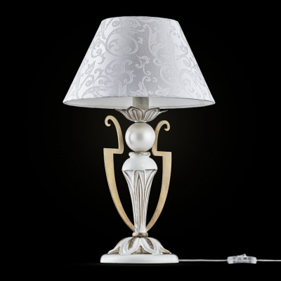 Настольная лампа декоративная Maytoni Monile ARM004-11-W фото Настольная лампа декоративная Maytoni Monile ARM004-11-W. Фото №2