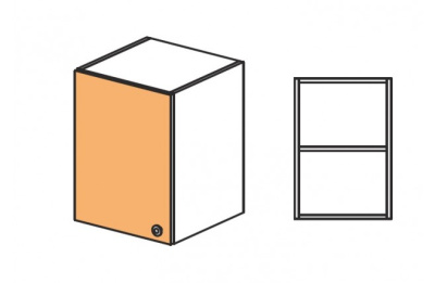 Шкаф верхний Силуэт фото Шкаф верхний Силуэт. Фото №2