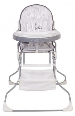 Стул для кормления Polini Kids 252, белый фото Стул для кормления Polini Kids 252, белый. Фото №4