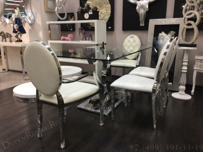 Стул Y110C белый. Фото №4